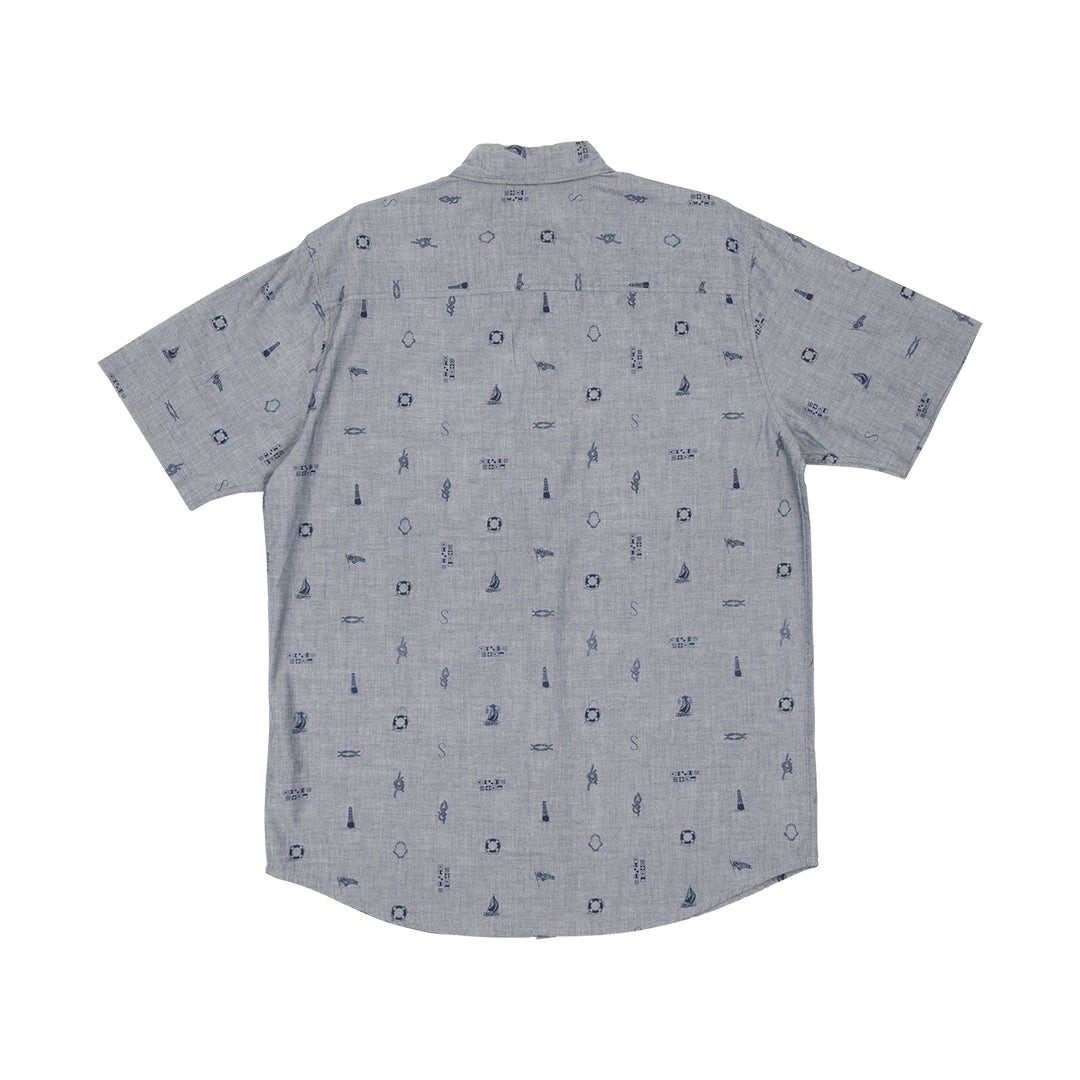 Bowline S/S Woven - Navy