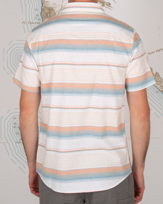 MAINLAND S/S WOVEN - White - Salty Crew Australia