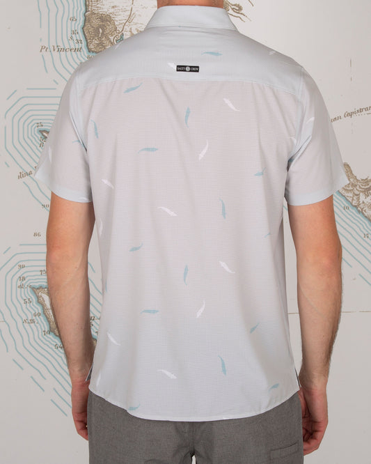 BREEZER S/S TECH WOVEN - Grey - Salty Crew Australia