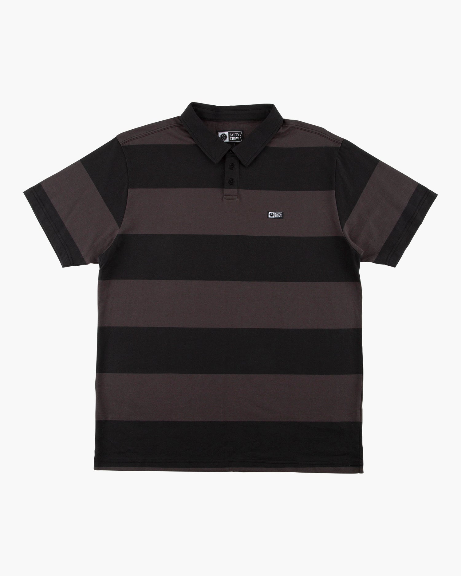 DIVER DOWN S/S POLO - Charcoal
