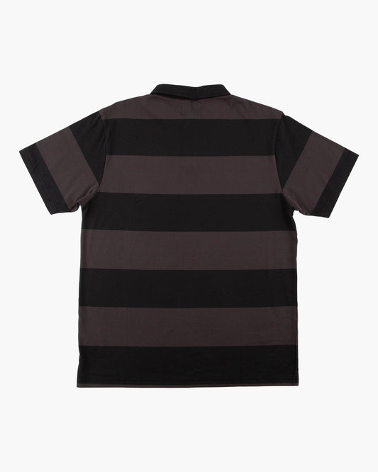 DIVER DOWN S/S POLO - Charcoal