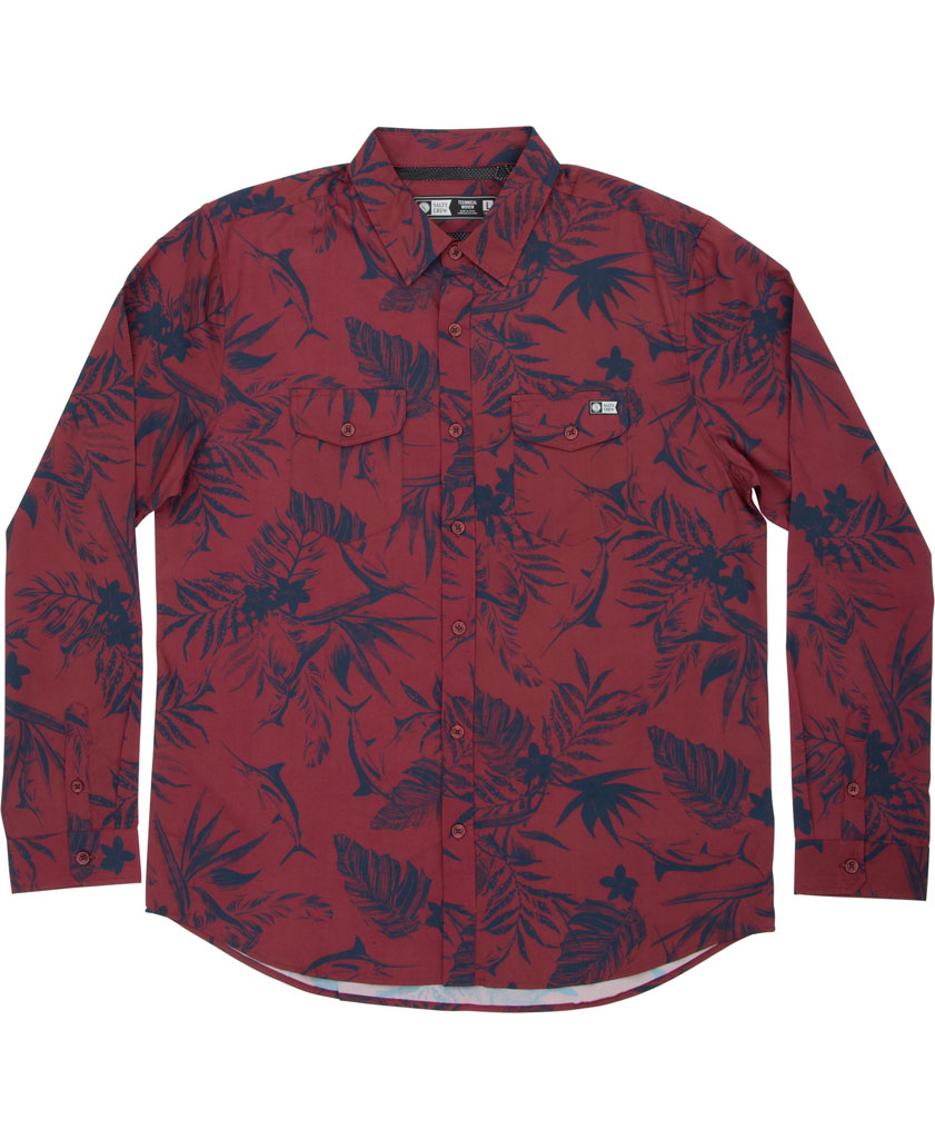 Wheelhouse L/S UV Woven Wovens - Salty Crew Australia