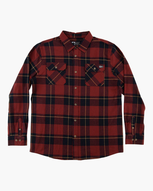 First Light Flannel - Navy - Salty Crew Australia