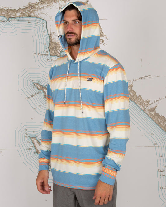 HORIZONS HOOD LS KNIT - Sunrise - Salty Crew Australia