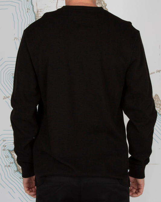 DAYBREAK LS THERMAL - BLACK - Salty Crew Australia
