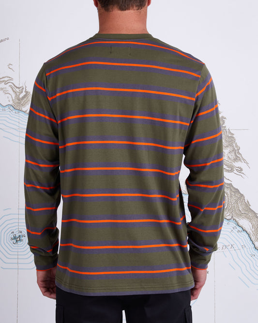 CRUISER L/S KNIT - Military - Salty Crew Australia