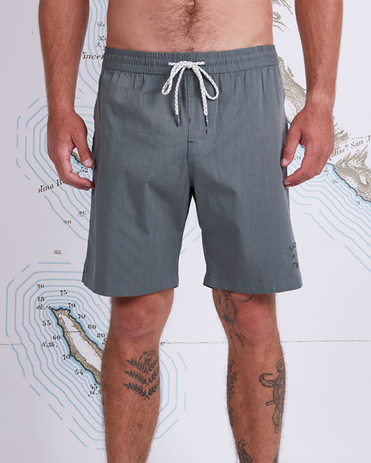 STRANDS ELASTIC SHORTS - Fatigue Green