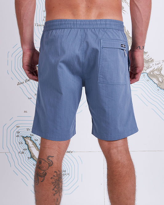 STRANDS ELASTIC SHORTS - Slate - Salty Crew Australia