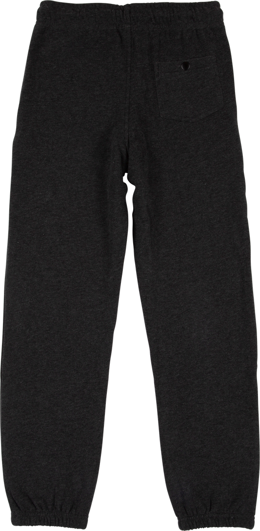 Slow Roll Boys Sweatpant - Black Heather - Salty Crew Australia