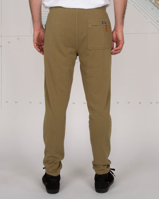 RESIN PIGMENT SWEATPANT - Dusty Olive - Salty Crew Australia