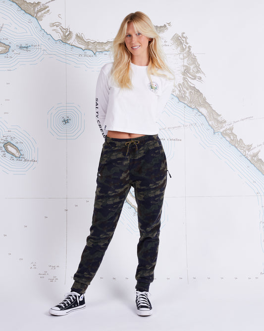 OFFSHORE JOGGER - BLACK CAMO - Salty Crew Australia