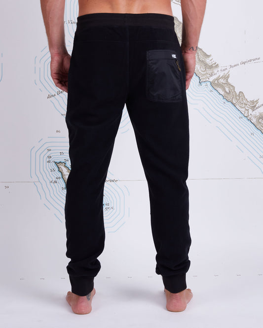 EDGEWATER POLAR FLEECE PANT - Black
