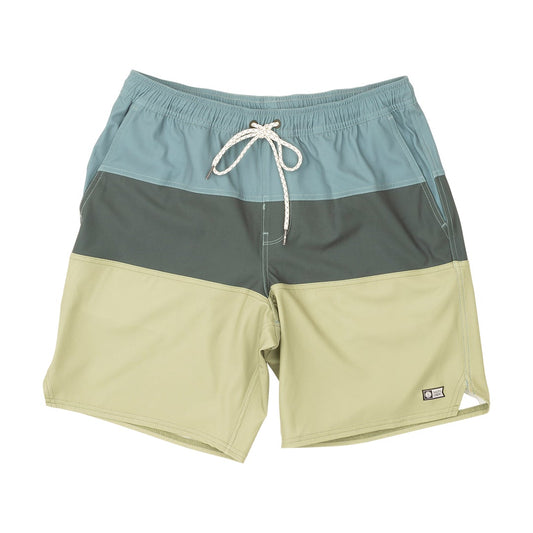 Beacons Elastic Boardshort - Moss - Salty Crew Australia