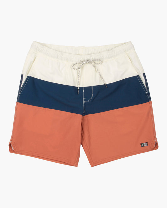 Beacons Elastic Boardshort - Sunburn
