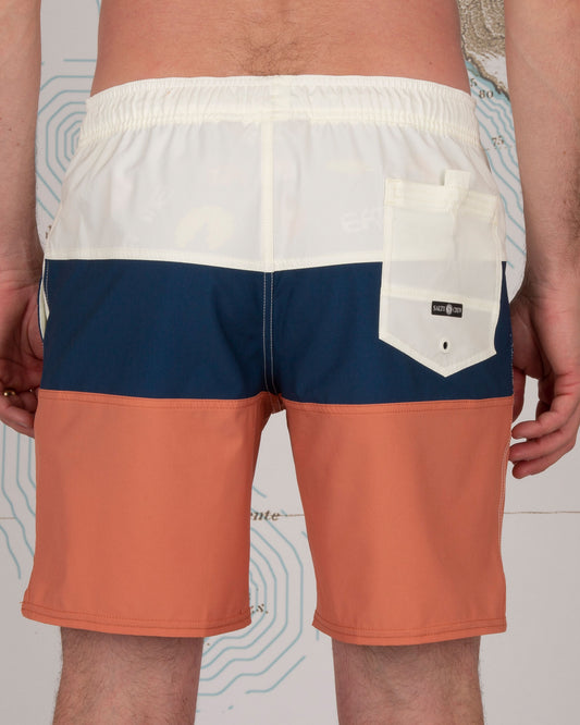 Beacons Elastic Boardshort - Sunburn