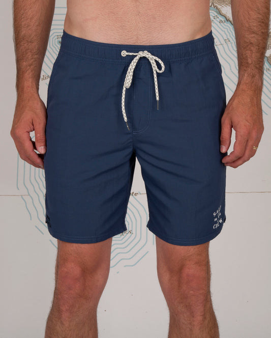 QUIVER ELASTIC BOARDSHORT - Denim - Salty Crew Australia
