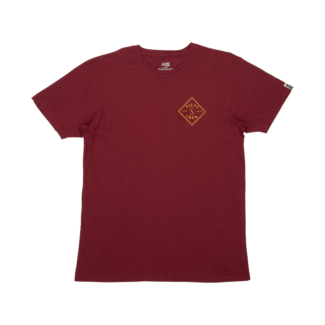 Tippet S/S T-Shirt - Burgundy