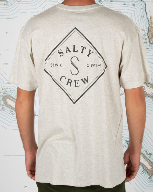 Tippet S/S T-Shirt - Oatmeal - Salty Crew Australia