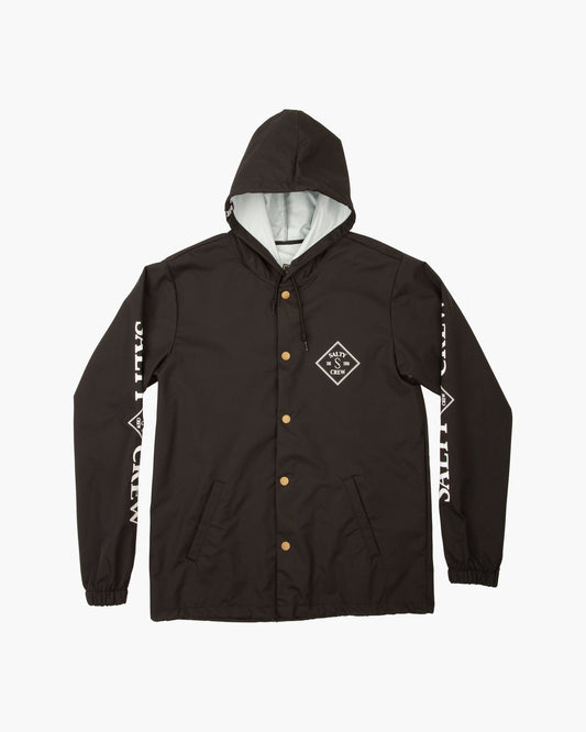 Tippet Snap Jacket - Black - Salty Crew Australia