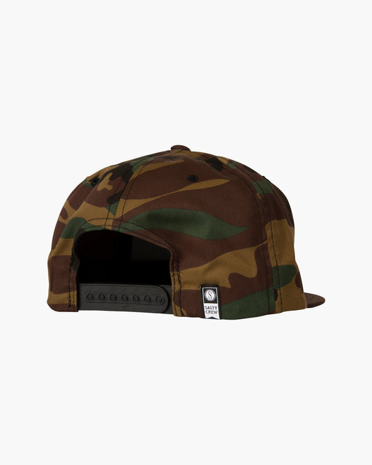 Bruce 6 Panel - Camo - Salty Crew Australia