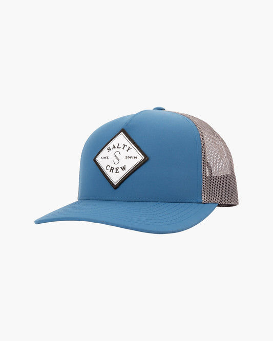 Sea Line Retro Trucker - Blue/Grey - Salty Crew Australia