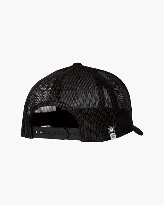 FLY GUY RETRO TRUCKER - BLACK - Salty Crew Australia