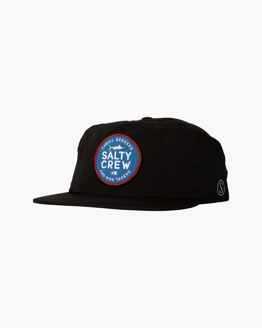 FIRST MATE 5 PANEL - Black - Salty Crew Australia