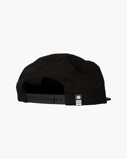 FIRST MATE 5 PANEL - Black - Salty Crew Australia
