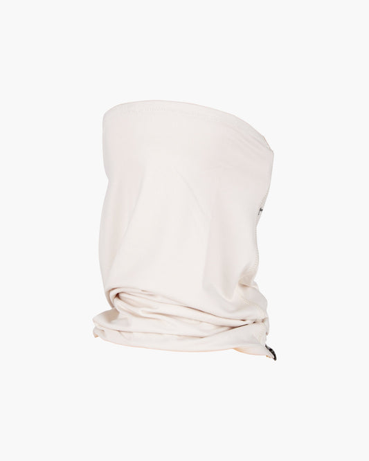 RAILED FACE GAITER - White