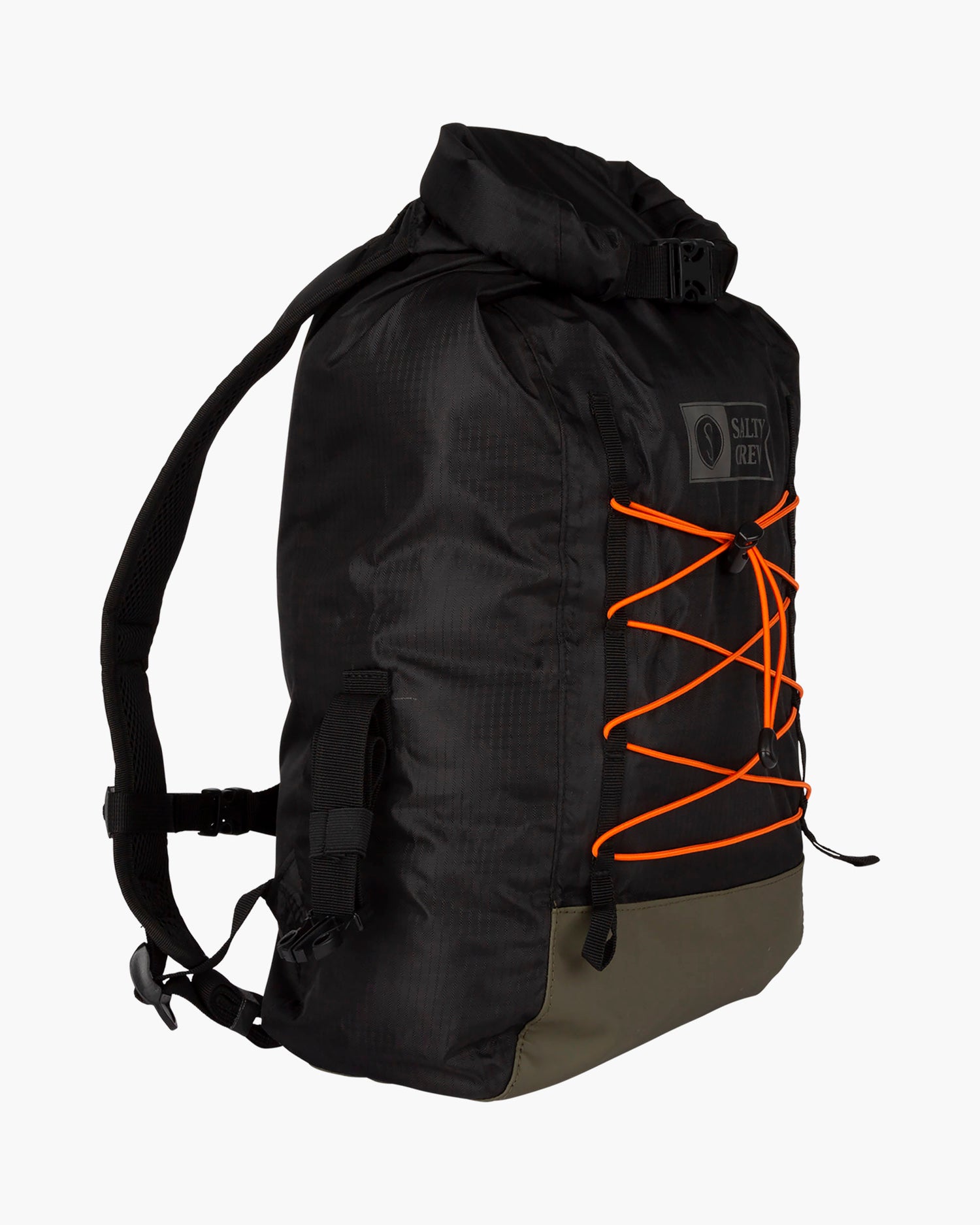 THRILL SEEKER ROLL TOP BACK PK - Black