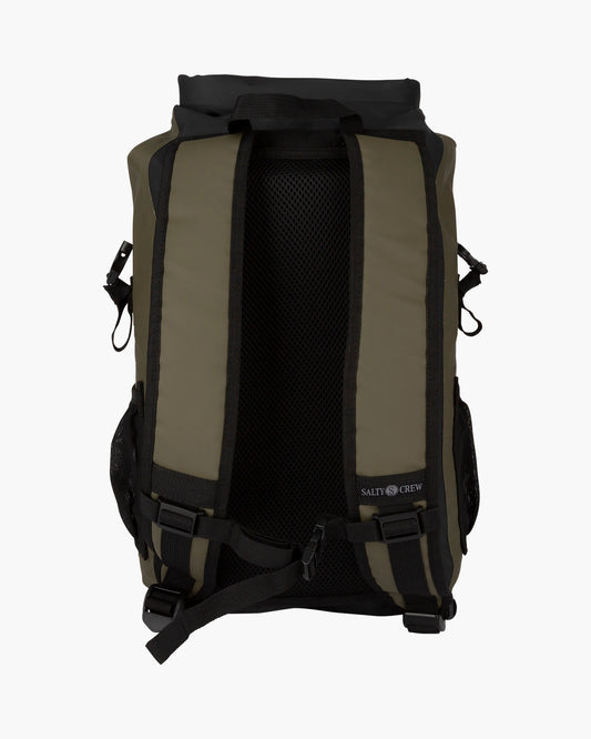 VOYAGER ROLL TOP BACKPACK - Black/Military