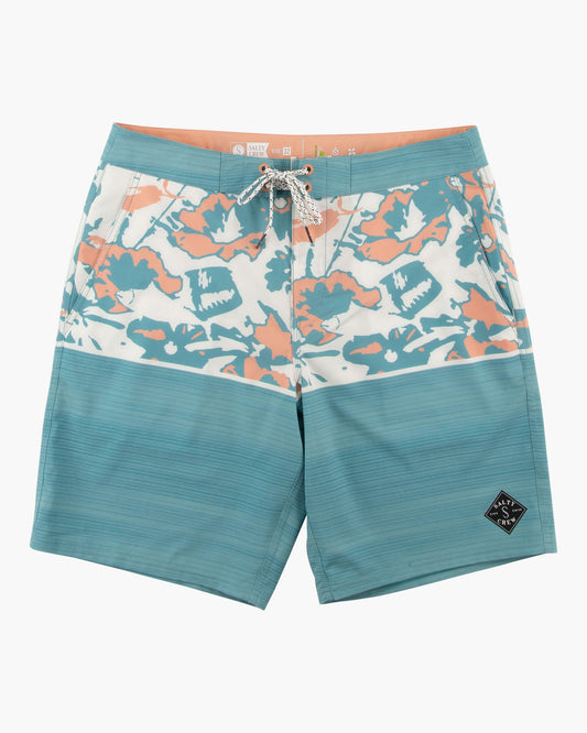 Tandem Boardshort - STONE - Salty Crew Australia