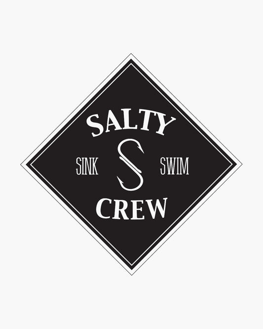 BIG TIPPET STICKER - Black - Salty Crew Australia