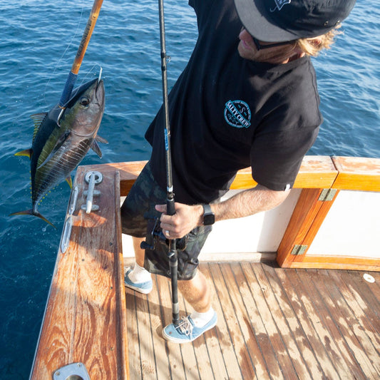 DEEP SEA PREMIUM S/S TEE - Black - Salty Crew Australia