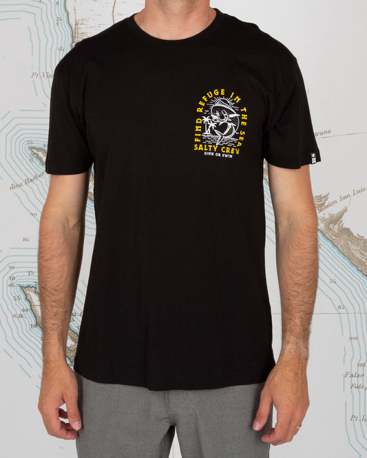 DANCIN DODO PREMIUM S/S TEE - Black - Salty Crew Australia