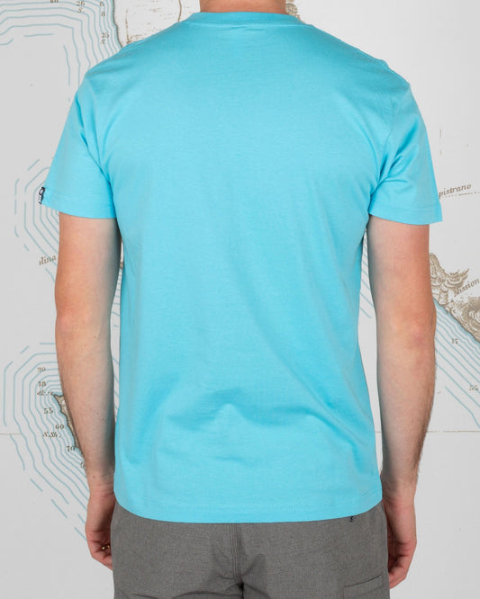 BILLARDS PREMIUM S/S TEE - Pacific Blue - Salty Crew Australia