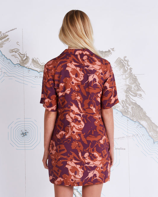 SEAFARER DRESS - Wine - Salty Crew Australia