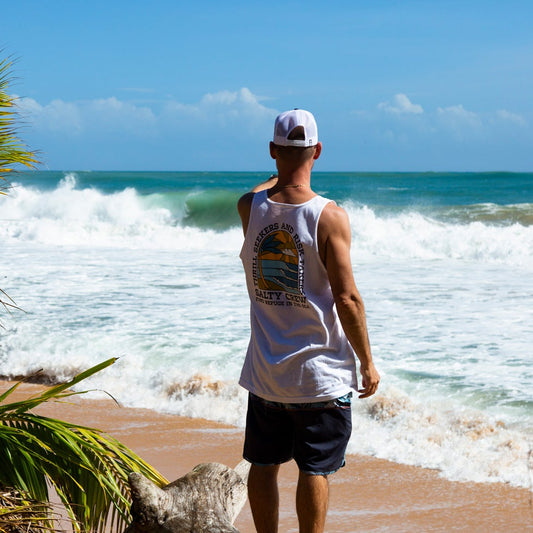 PARADISO TANK - WHITE - Salty Crew Australia