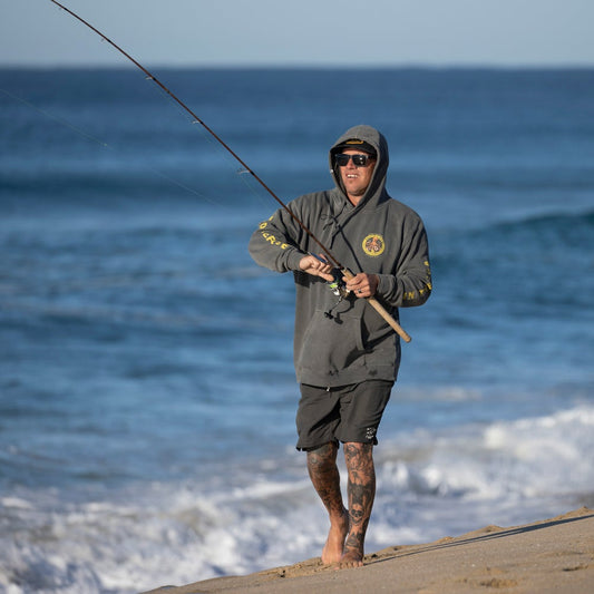 QUIVER ELASTIC BOARDSHORT - Asphalt - Salty Crew Australia
