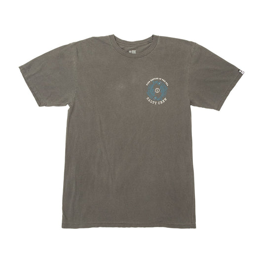 FIN AND YANG PREMIUM S/S TEE - BLACK - Salty Crew Australia