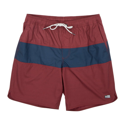 Beacons Elastic Boardshort - Burgundy - Salty Crew Australia