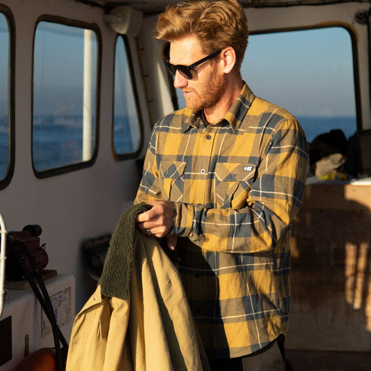 TRAVERSE LS FLANNEL - WORKWEAR BROWN