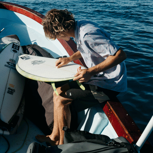 Beacons Elastic Boardshort - Vintage Black