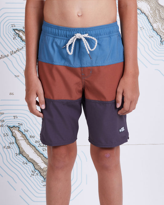 BEACONS BOYS ELASTIC  - SLATE - Salty Crew Australia