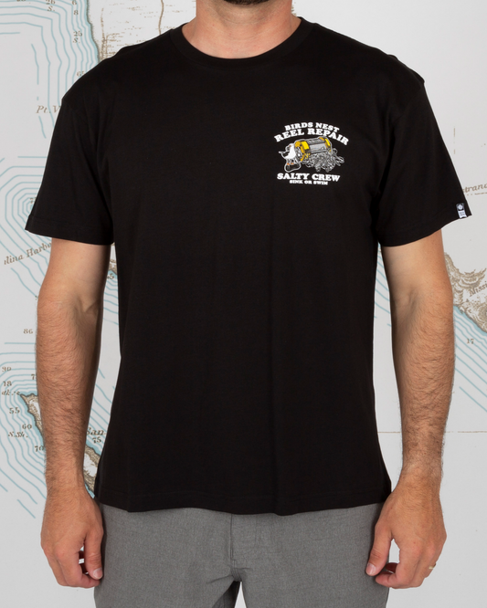 BIRDSNEST PREMIUM S/S TEE - Black