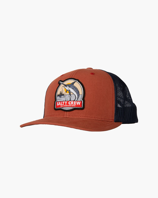 DEEP DROP RETRO TRUCKER - Rust Navy
