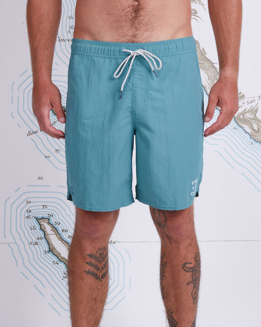 QUIVER ELASTIC BOARDSHORT - Teal - Salty Crew Australia