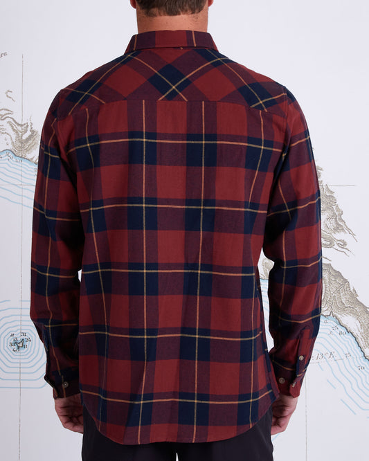 First Light Flannel - Navy