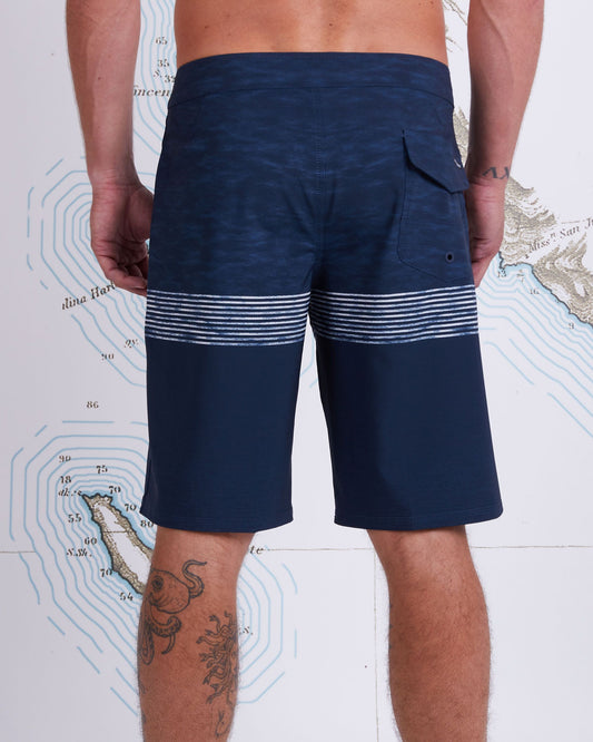 VESSELS BOARDSHORT - Dark Navy - Salty Crew Australia