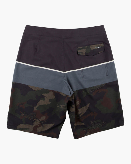 STACKED BOARDSHORT - Camo - Salty Crew Australia